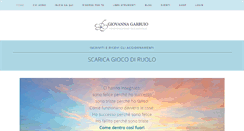 Desktop Screenshot of giovannagarbuio.com